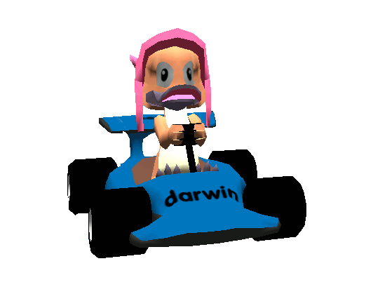 Darwin-Kart mit Hexley