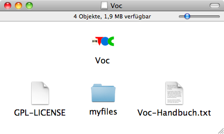 Screenshot vom Voc-DMG